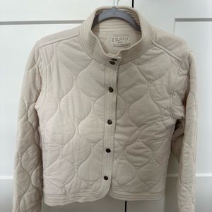 NWT - Z Supply Maya Quilted Jacket - Bone